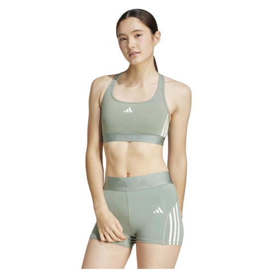 Adidas Γυναικείο μπουστάκι Powerreact Hyperglam Medium-Support Bra